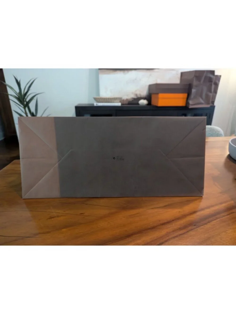 Louis Vuitton Brown Paper Shopping Gift Bag 24